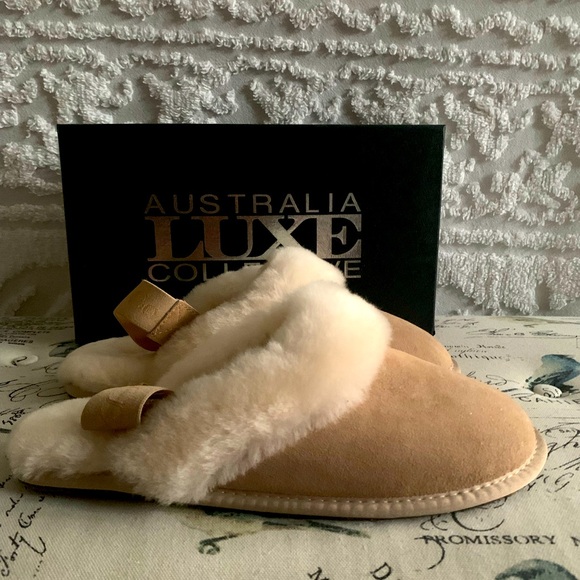 Australia Luxe Collective Shoes - NWT Australia LUXE Collective Mule Sling: Sand Color, Detachable Strap, 10